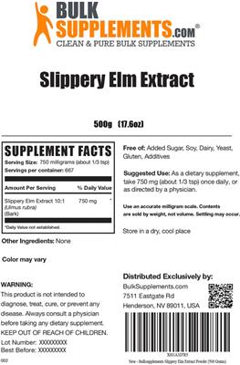 Slippery Elm Extract