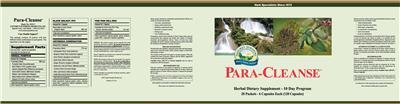 Photo of the Nature's Sunshine Herbal Pumpkin label