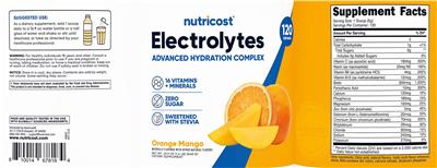 Electrolytes Advanced Hydration Complex Orange Mango