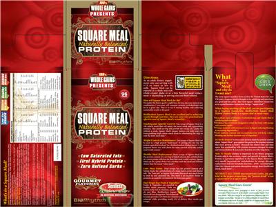 Photo of the BioRhythm Square Meal Protein Seedless Watermelon label