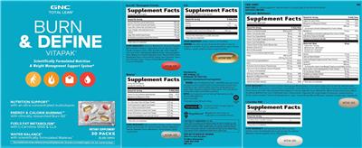 Photo of the GNC Total Lean CLA label