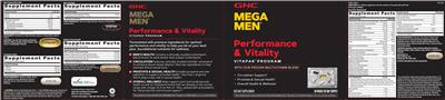 Photo of the GNC Mega Men Men's Prostate label