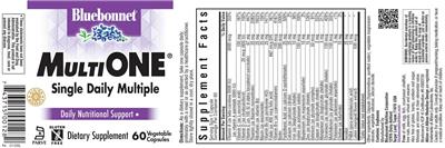 Photo of the Bluebonnet Multi One label