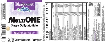 Photo of the Bluebonnet Multi One label