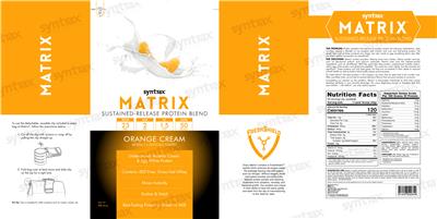 Product label image for Matrix Orange Cream
