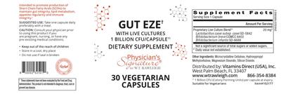 Label of Gut Eze
