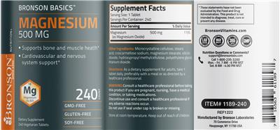 Magnesium 500 mg