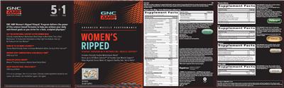 Photo of the GNC AMP Advanced Muscle Performance CLA label