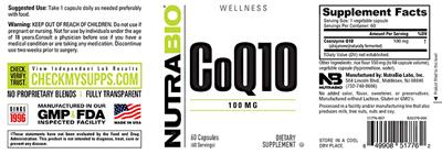 CoQ10 100 mg