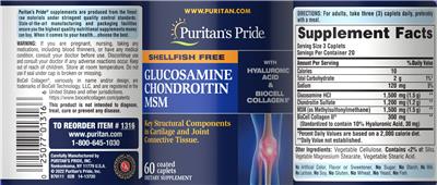 Glucosamine Chondroitin MSM