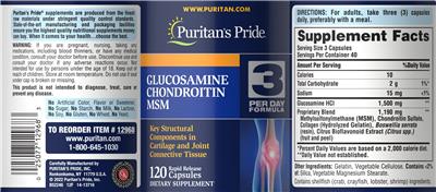 Glucosamine Chondroitin MSM
