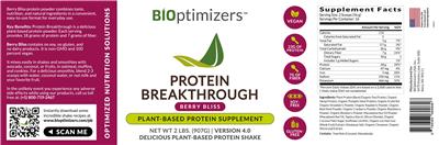 Protein Breakthrough Berry Bliss