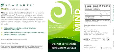 Photo of the New Earth Mind label