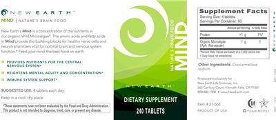 Photo of the New Earth Mind label