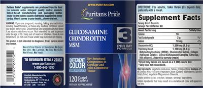 Glucosamine Chondroitin MSM