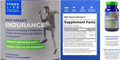 Photo of the PowerLife by Tony Horton Endurance label