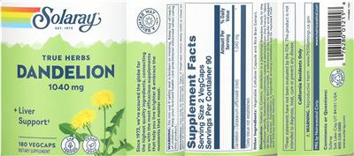 Dandelion 1040 mg