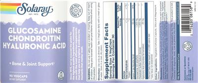 Glucosamine Chondroitin Hyaluronic Acid