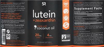 Lutein + Zeaxanthin