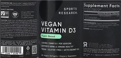 Vegan Vitamin D3
