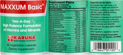 Photo of the Karuna Maxxum Basic label