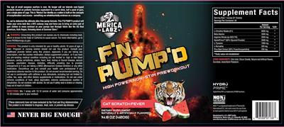 F'N Pump'd Cat Scratch Fever