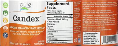 Photo of the Pure Essence Candex label