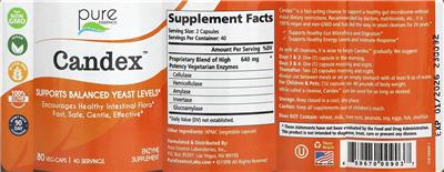 Photo of the Pure Essence Candex label