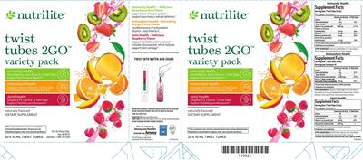 Photo of the Nutrilite Joint Health Raspberry Flavor label
