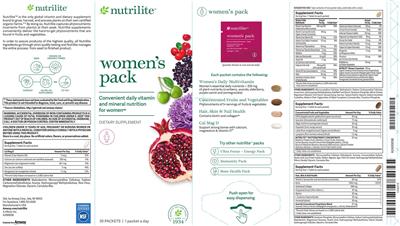 Photo of the Nutrilite Cal Mag D label
