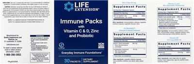 Photo of the Life Extension Zinc Caps 50 mg label