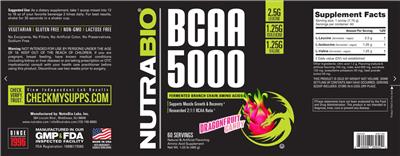 BCAA 5000 Dragonfruit Candy