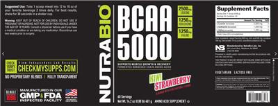 BCAA 5000 Kiwi Strawberry