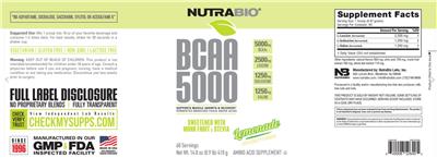 BCAA 5000 Lemonade