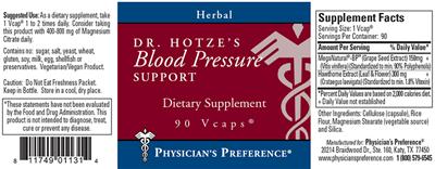 Dr. Hotze's Blood Pressure Support
