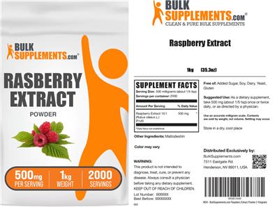Raspberry Extract Powder 500 mg