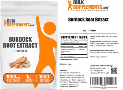 Product label image for Burdock Root Extract Powder 1000 mg