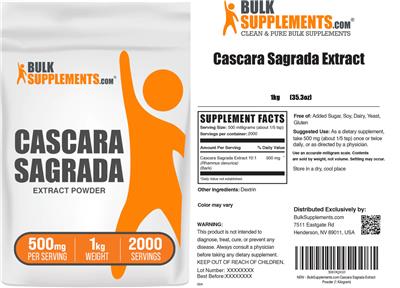 Cascara Sagrada Extract Powder 500 mg