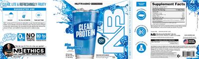 Clear Protein Blue Raspberry