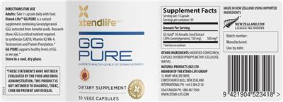 Photo of the Xtendlife GG Pure label