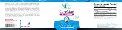 Photo of the Ortho Molecular Products CereMag Mixed Berry label