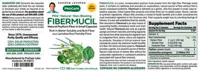 Label of Fibermucil