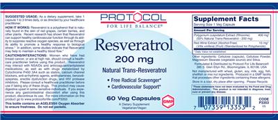 Resveratrol 200 mg
