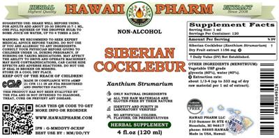 Siberian Cocklebur Non-Alcohol