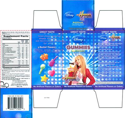 Disney MultiVitamin Gummies