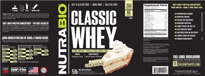 Classic Whey Banana Cream Pie