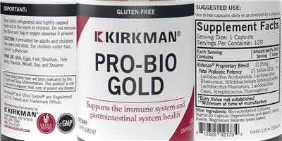 Label of Pro-Bio Gold