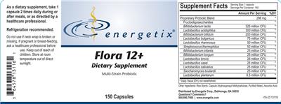 Label of Flora 12+