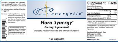 Label of Flora Synergy