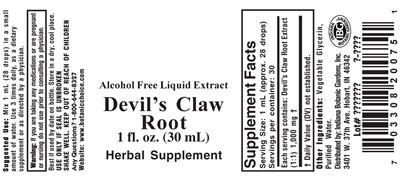 Devil's Claw Root
